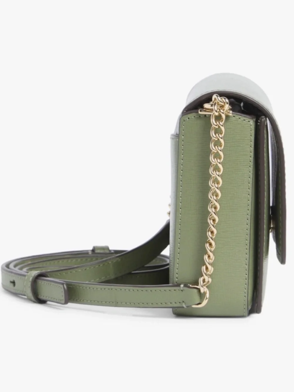 Kate Spade New York Morgan Crossbody/Wallet in Sage Green Saffiano Leather
